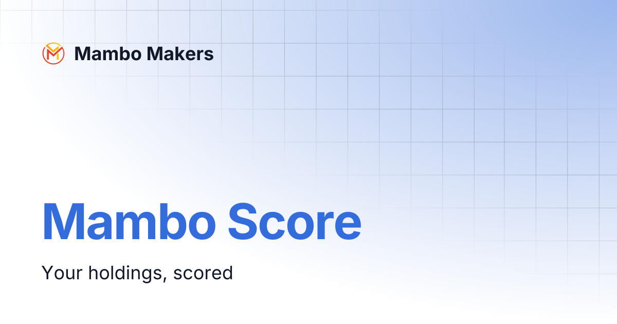 Mambo Score | Mambo Makers